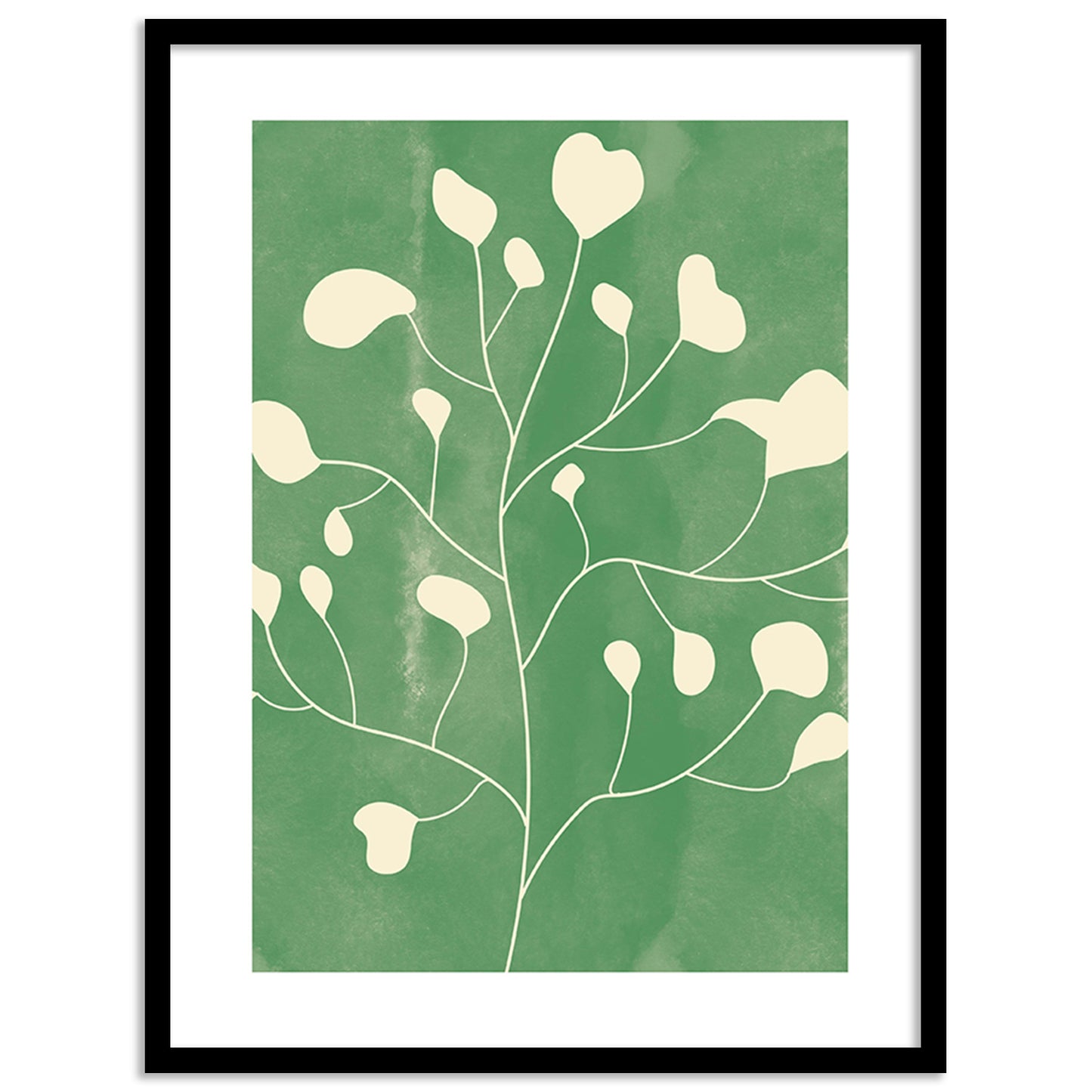 Nature Inspired Framed Art Posters for Home and Office Wall Decor