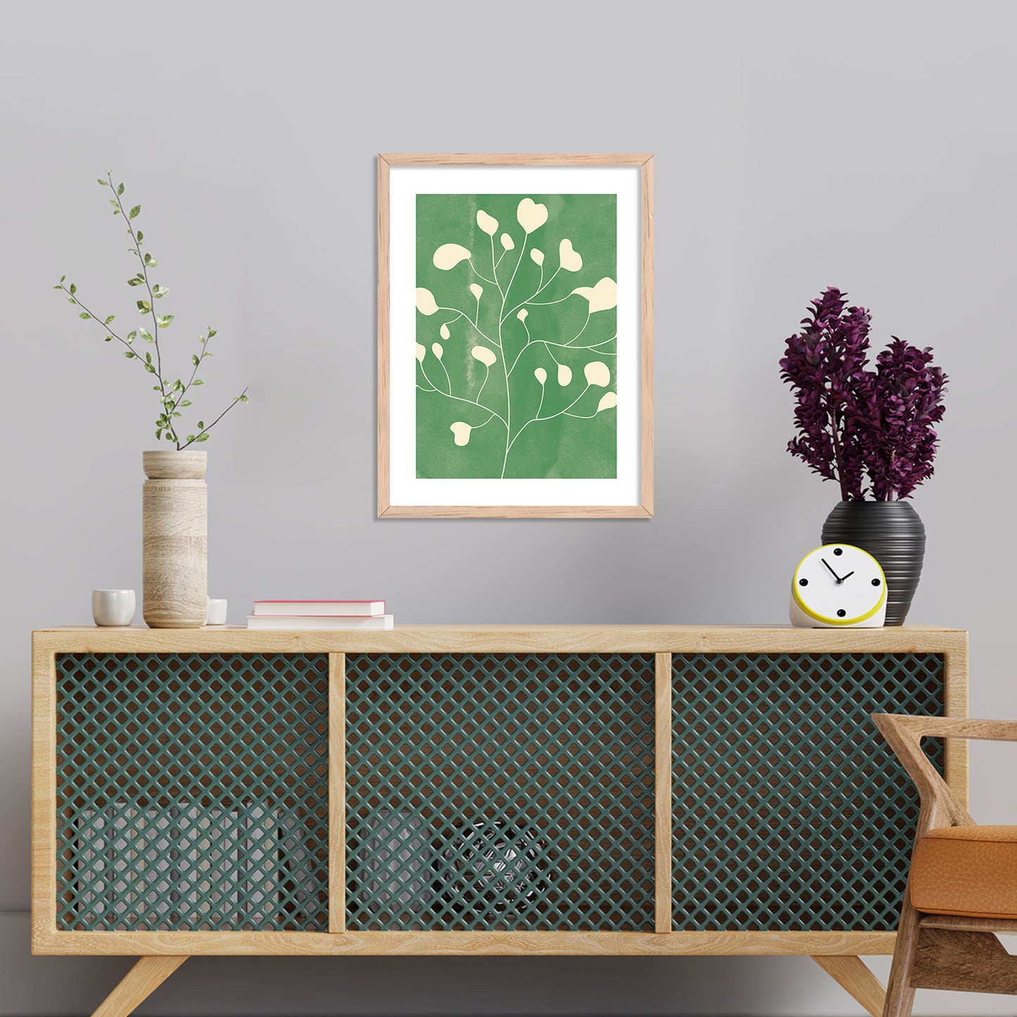 Nature Inspired Framed Art Posters for Home and Office Wall Decor