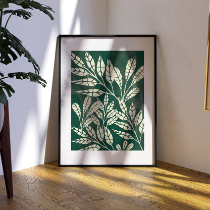 Nature Inspired Framed Art Posters for Home and Office Wall Decor