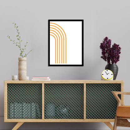 Versatile Minimal Framed Artwork for Home and Office