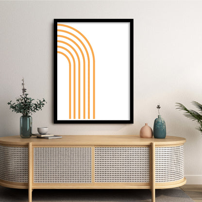 Versatile Minimal Framed Artwork for Home and Office