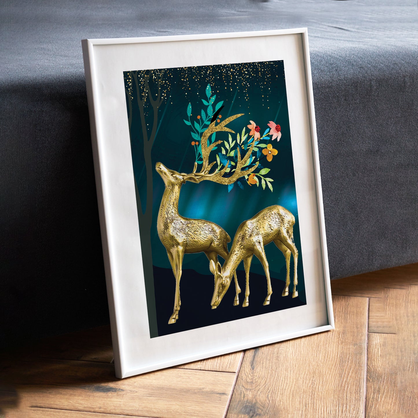 Natural Elegance: Sophisticated Framed Art for Modern Spaces