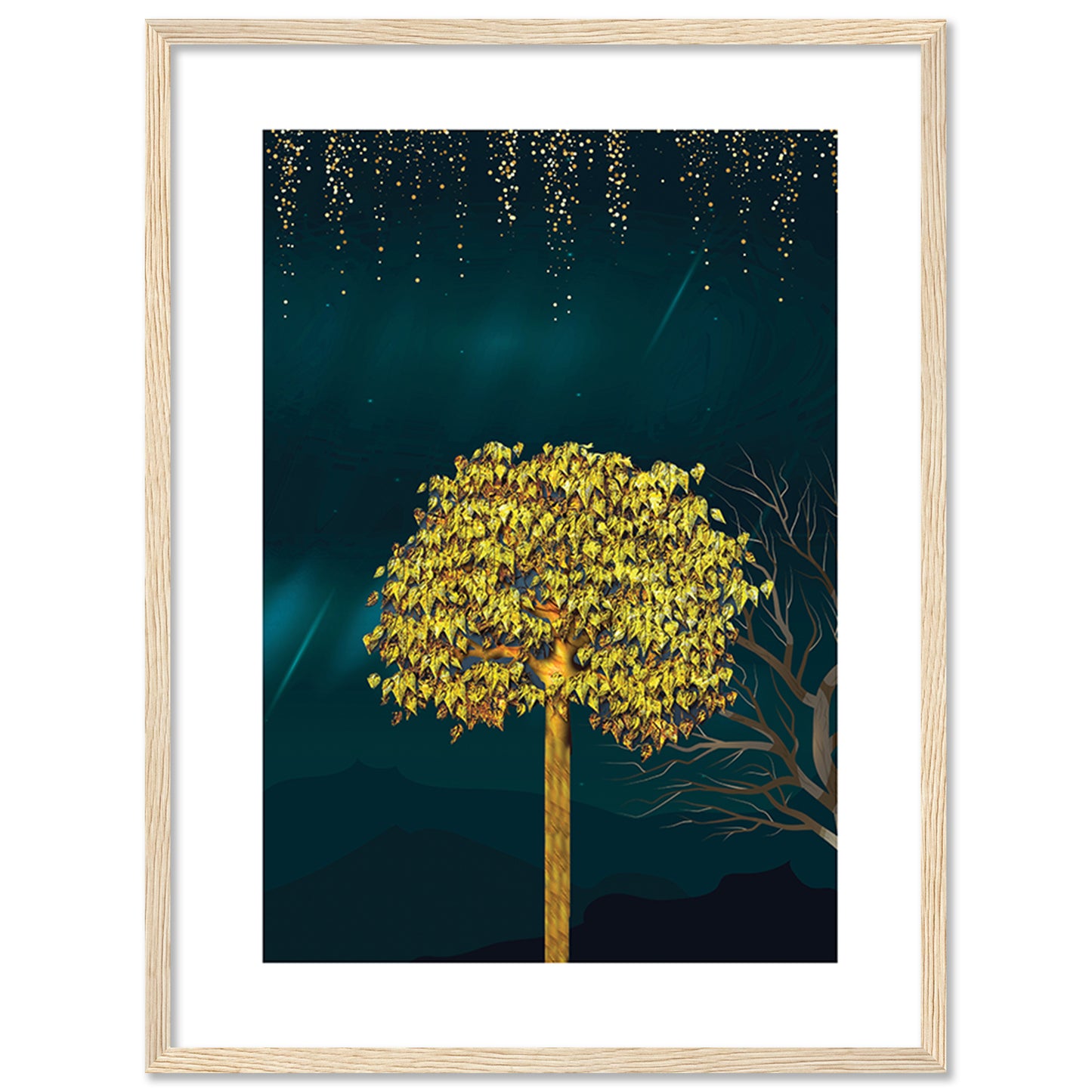 Natural Elegance: Sophisticated Framed Art for Modern Spaces