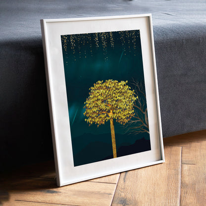 Natural Elegance: Sophisticated Framed Art for Modern Spaces