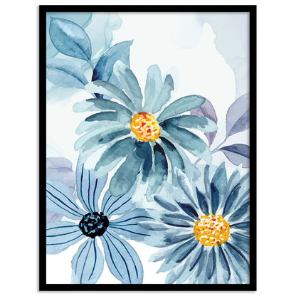 Exquisite Floral Artwork in Premium Frames for Decor