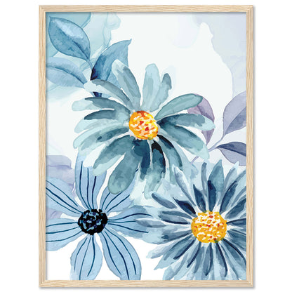 Exquisite Floral Artwork in Premium Frames for Decor