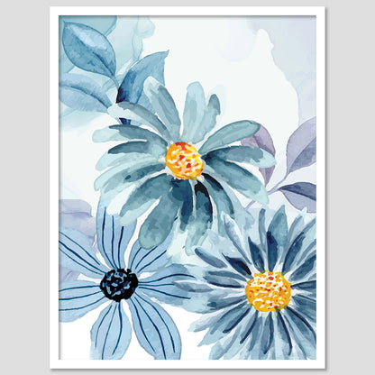 Exquisite Floral Artwork in Premium Frames for Decor