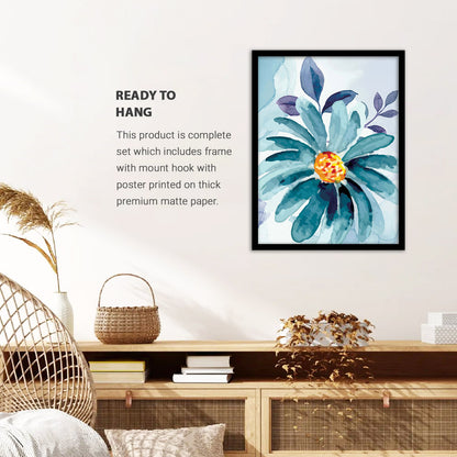 Exquisite Floral Artwork in Premium Frames for Decor