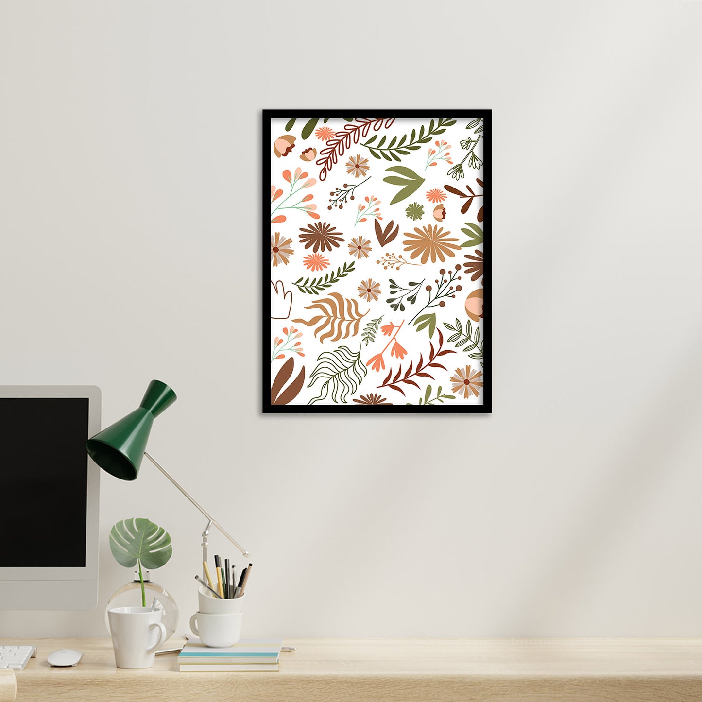 Versatile Minimal Framed Artwork for Home and Office