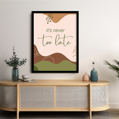 Versatile Minimal Framed Artwork for Home and Office