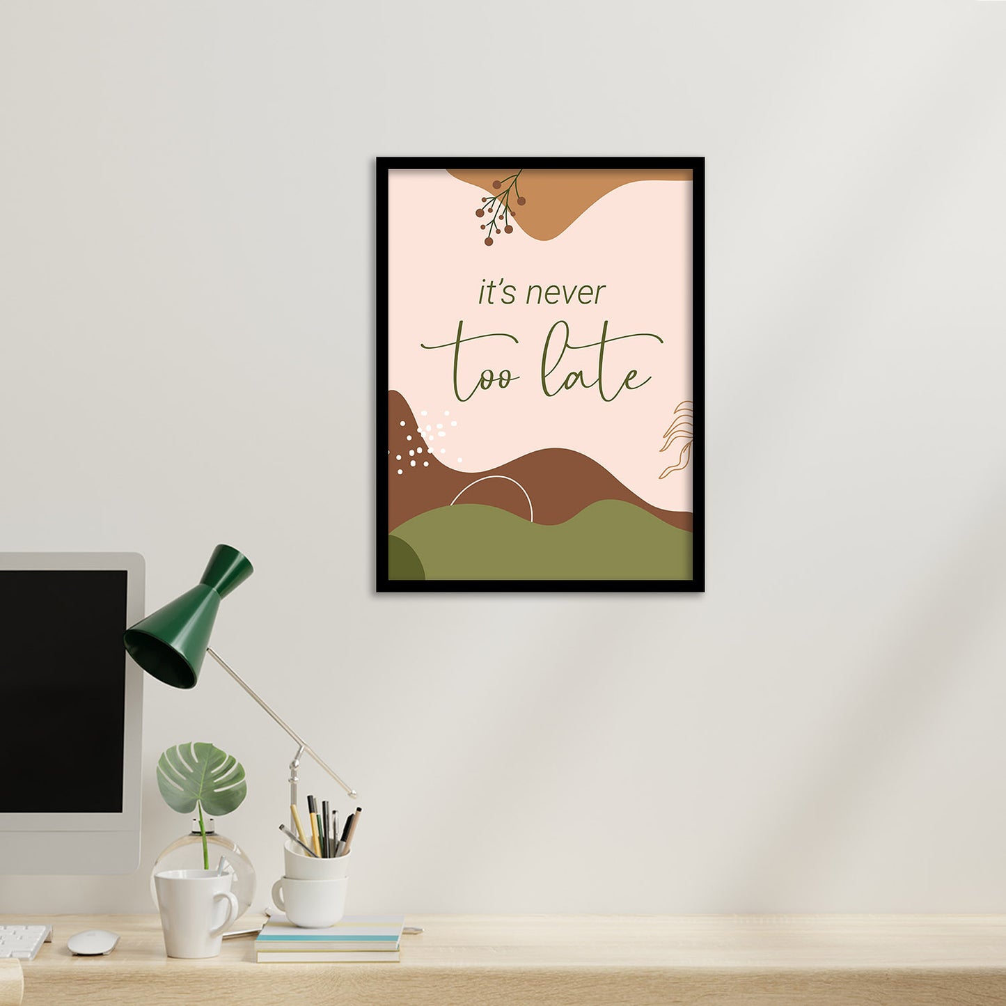 Versatile Minimal Framed Artwork for Home and Office