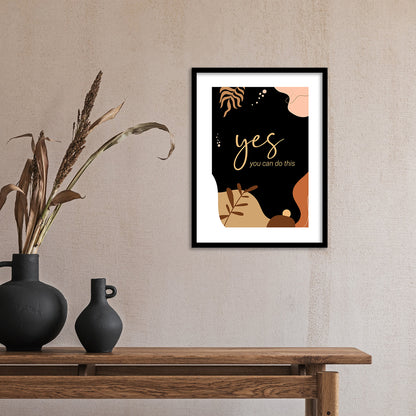 Versatile Minimal Framed Artwork for Home and Office