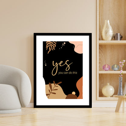 Versatile Minimal Framed Artwork for Home and Office