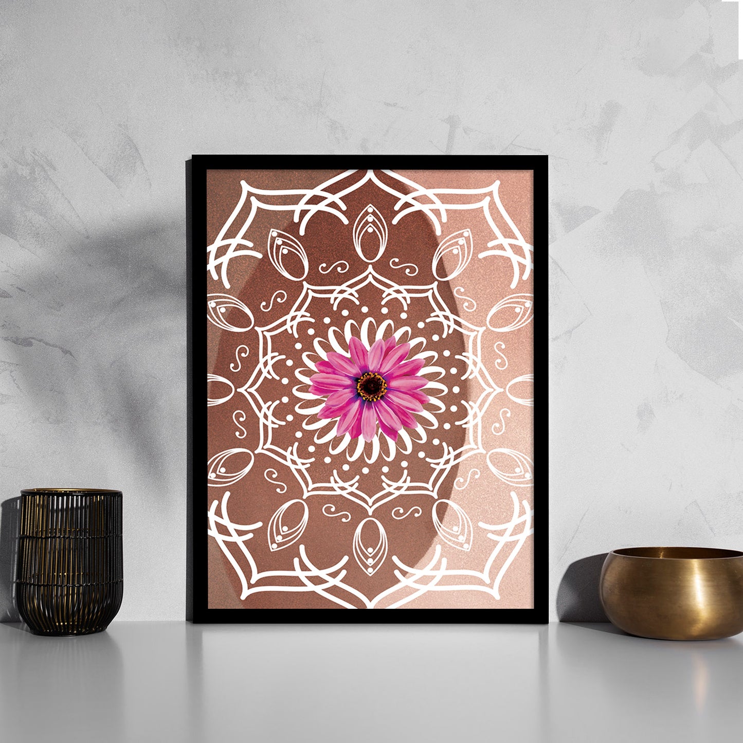 Versatile Minimal Framed Artwork for Home and Office