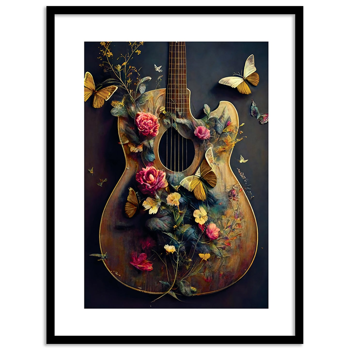 Framed Floral Masterpieces for Contemporary Wall Decor