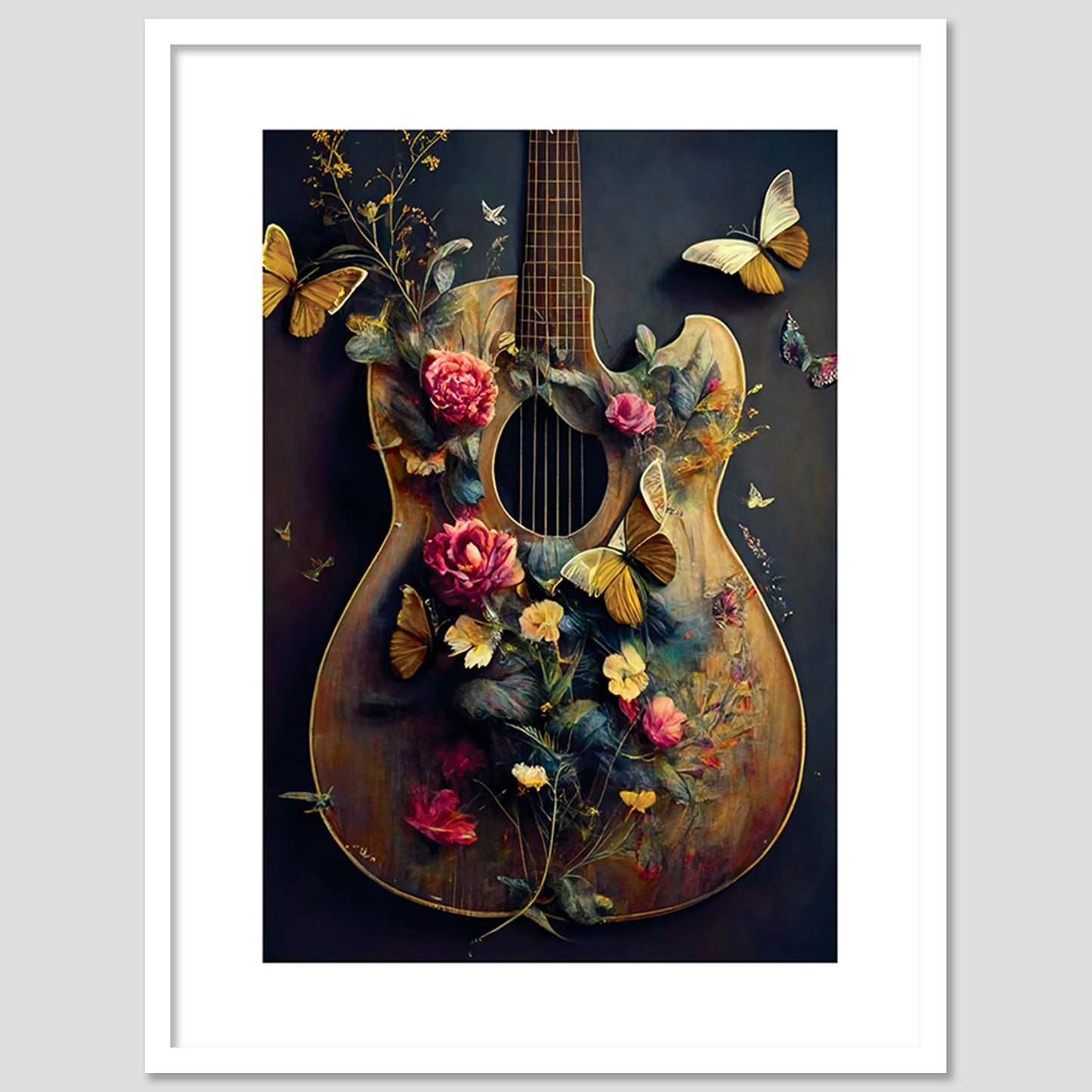 Framed Floral Masterpieces for Contemporary Wall Decor