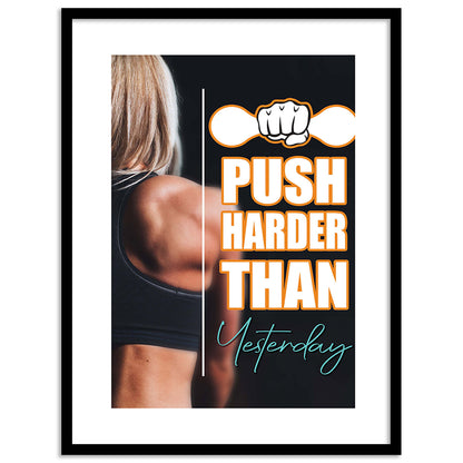 GYM Motivational Wall paintings For Wall Decor Hanging Frames