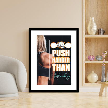 GYM Motivational Wall paintings For Wall Decor Hanging Frames