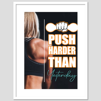 GYM Motivational Wall paintings For Wall Decor Hanging Frames
