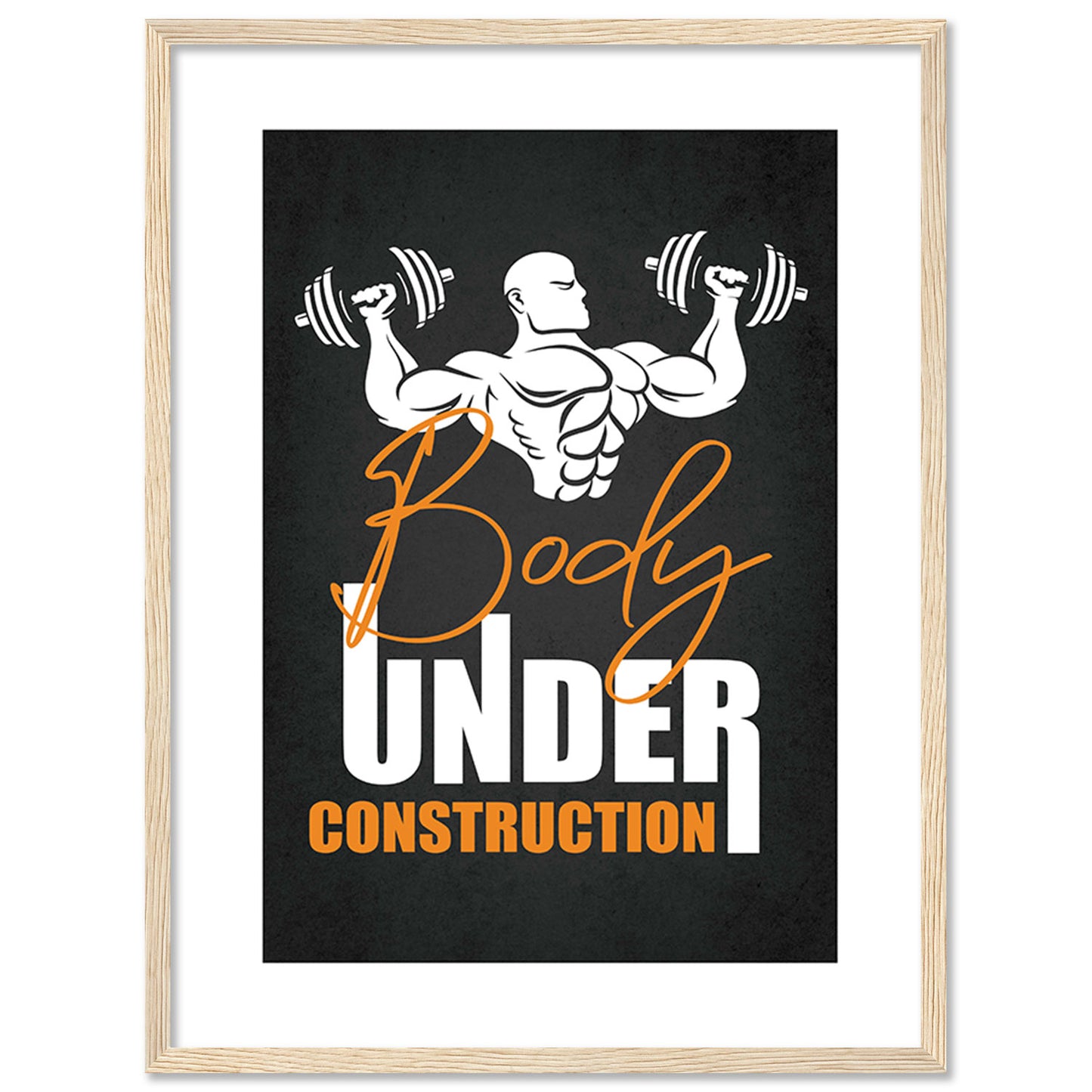 GYM Motivational Wall paintings For Wall Decor Hanging Frames