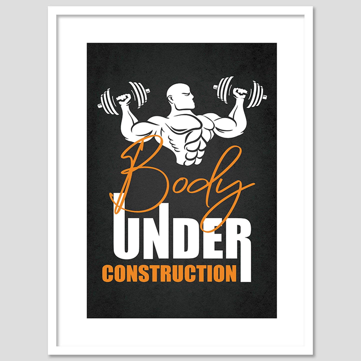 GYM Motivational Wall paintings For Wall Decor Hanging Frames