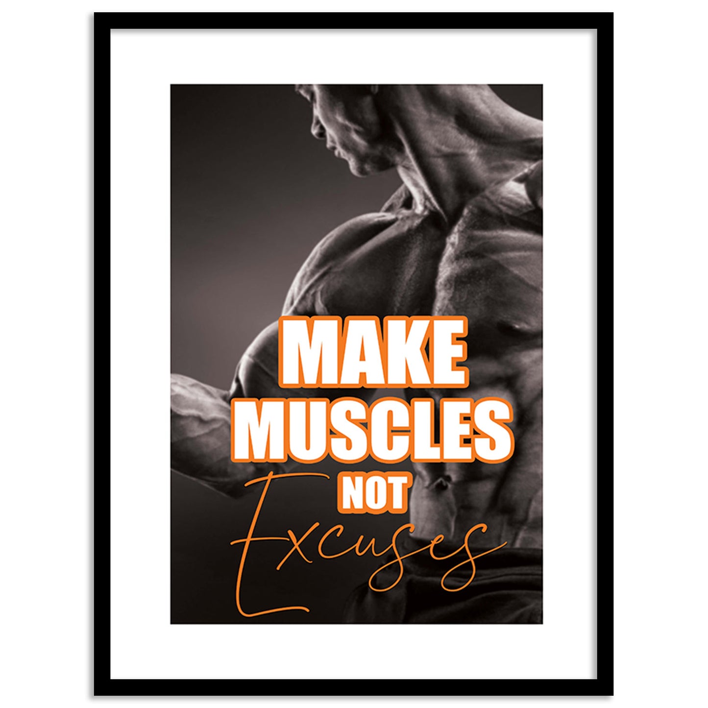 GYM Motivational Wall paintings For Wall Decor Hanging Frames