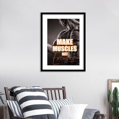 GYM Motivational Wall paintings For Wall Decor Hanging Frames