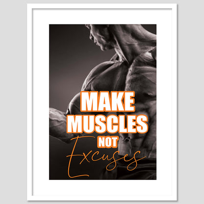 GYM Motivational Wall paintings For Wall Decor Hanging Frames