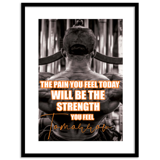 GYM Motivational Wall paintings For Wall Decor Hanging Frames