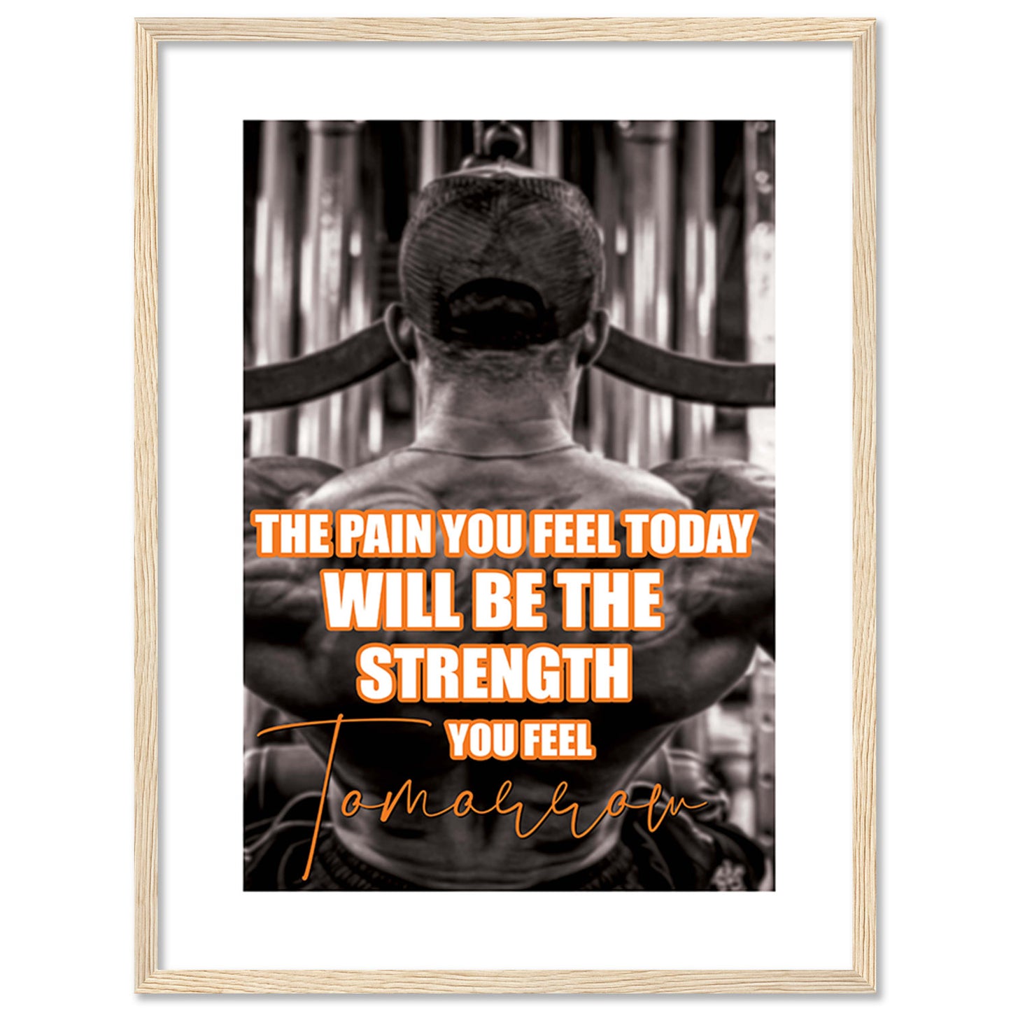 GYM Motivational Wall paintings For Wall Decor Hanging Frames