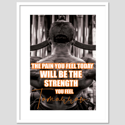 GYM Motivational Wall paintings For Wall Decor Hanging Frames