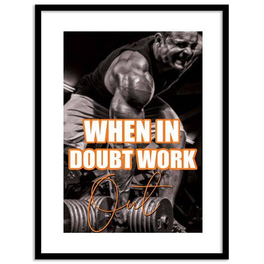 GYM Motivational Wall paintings For Wall Decor Hanging Frames