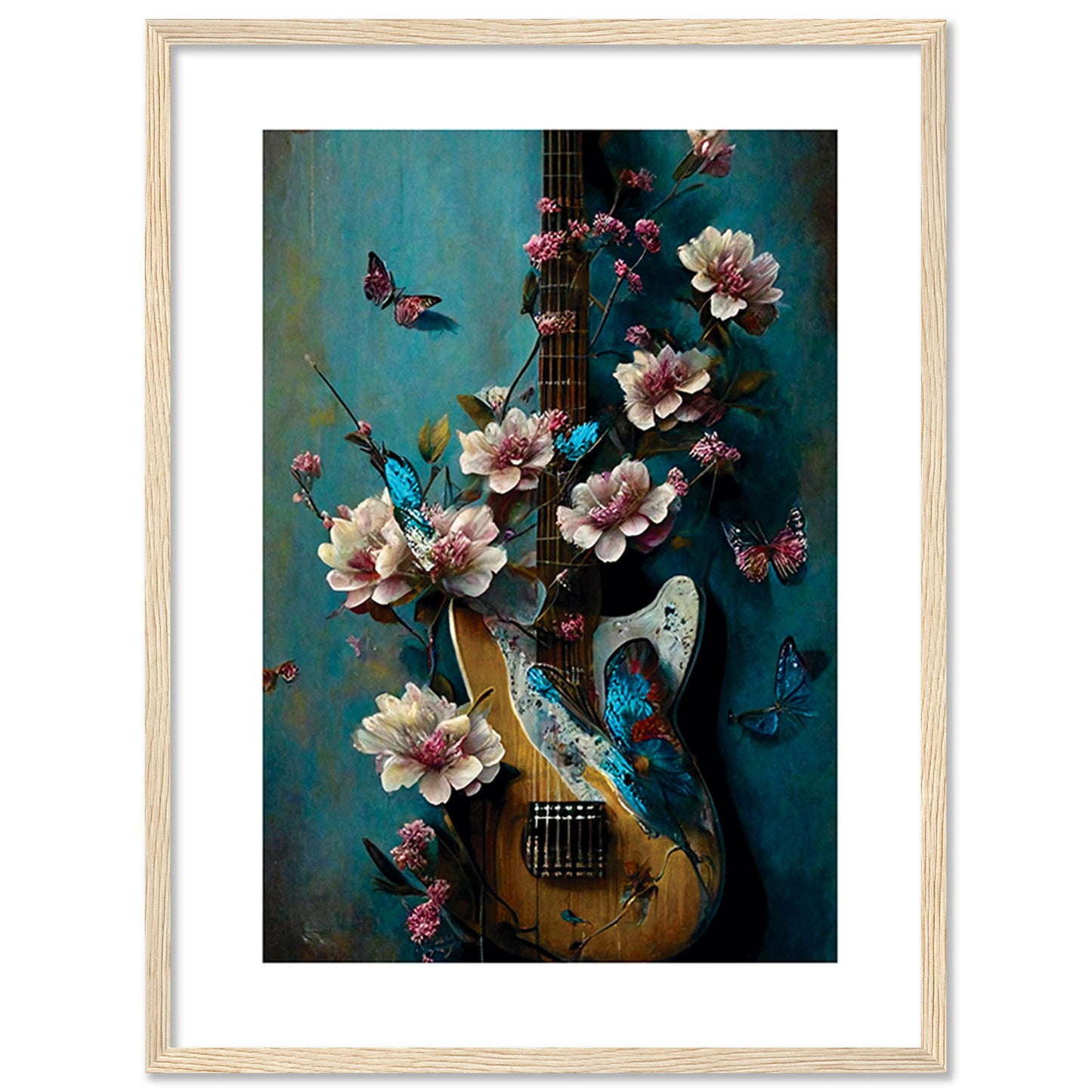 Framed Floral Masterpieces for Contemporary Wall Decor