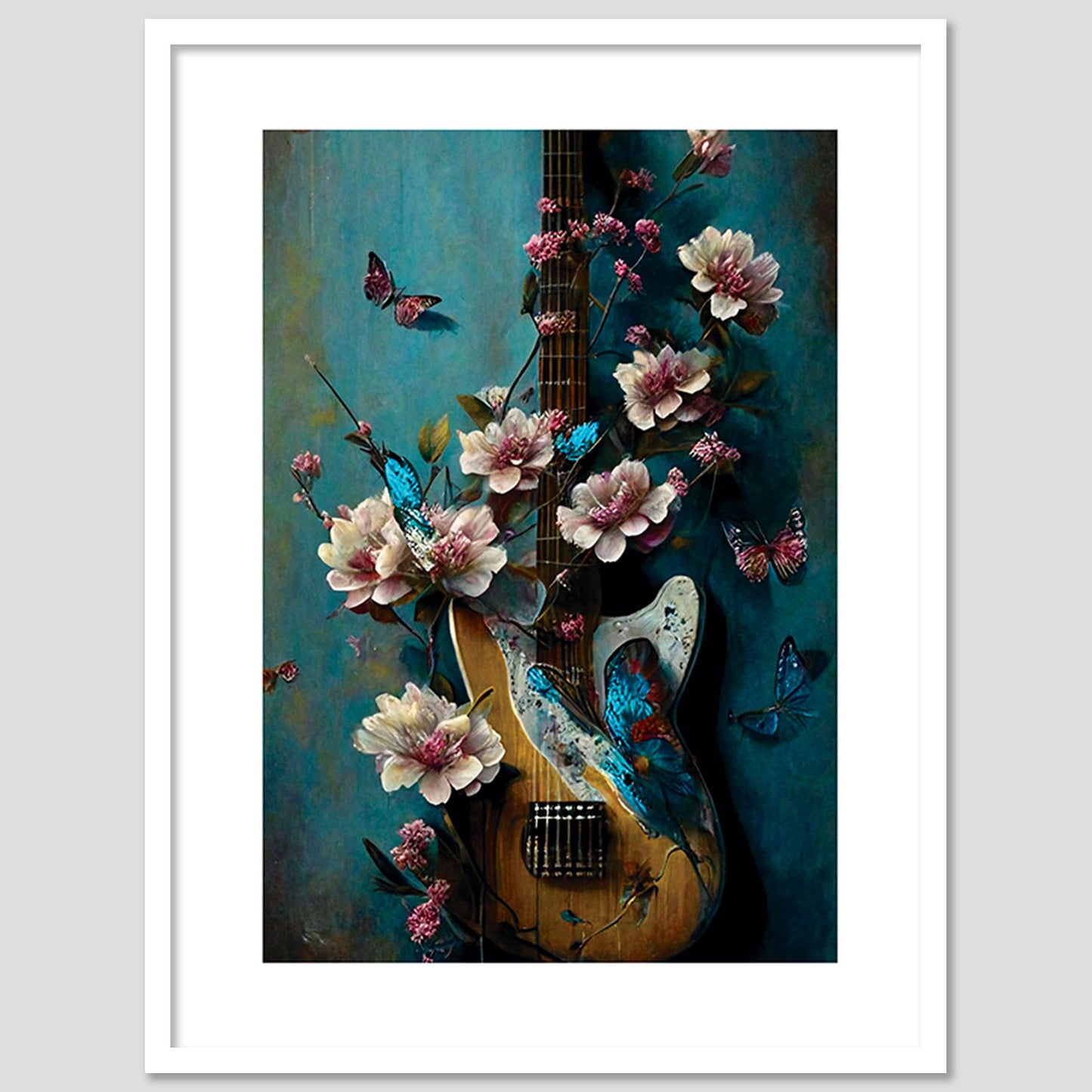 Framed Floral Masterpieces for Contemporary Wall Decor