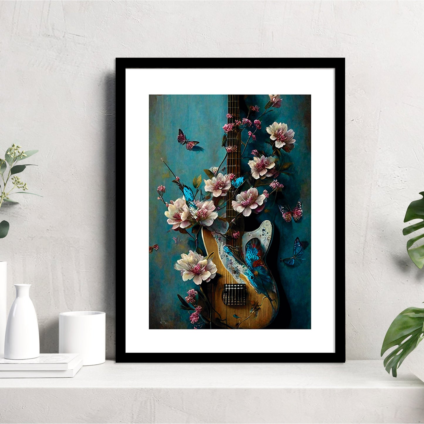 Framed Floral Masterpieces for Contemporary Wall Decor