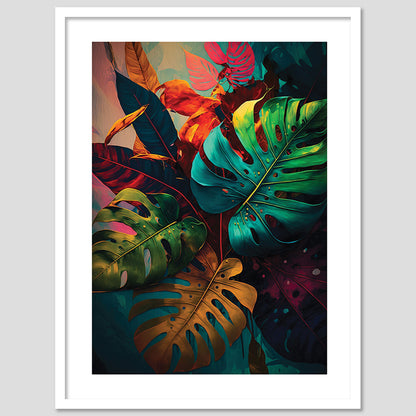 Nature-Inspired Wall Art Posters - Elegant Framed Decor for Home and Office