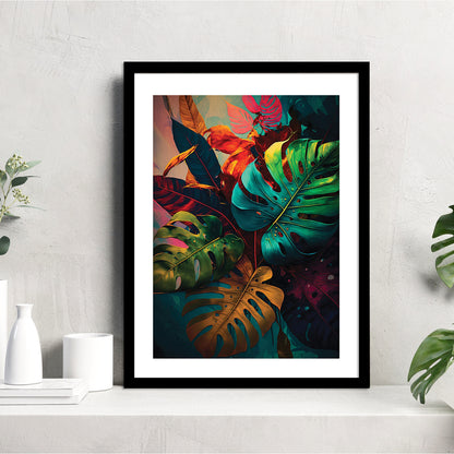 Nature-Inspired Wall Art Posters - Elegant Framed Decor for Home and Office