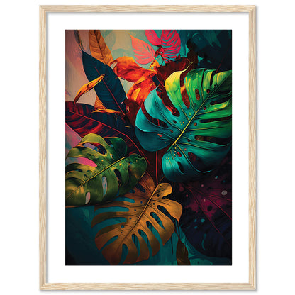 Nature-Inspired Wall Art Posters - Elegant Framed Decor for Home and Office