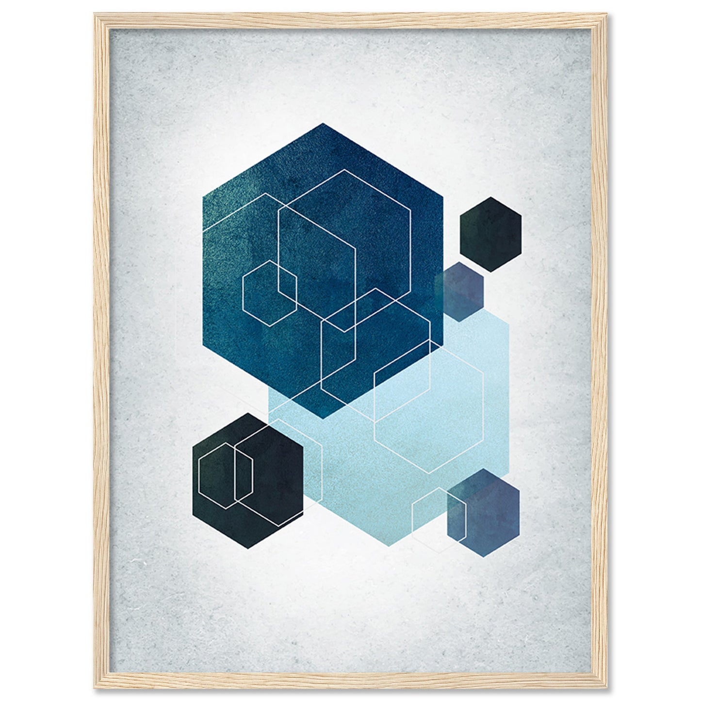 Geometric Wall paintings For Wall Decor Hanging Frames