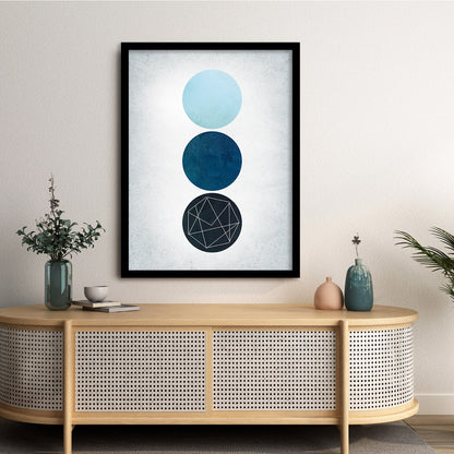 Geometric Wall paintings For Wall Decor Hanging Frames