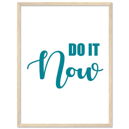 Motivational Quotes Poster with Frame for Home and Office Wall Decor