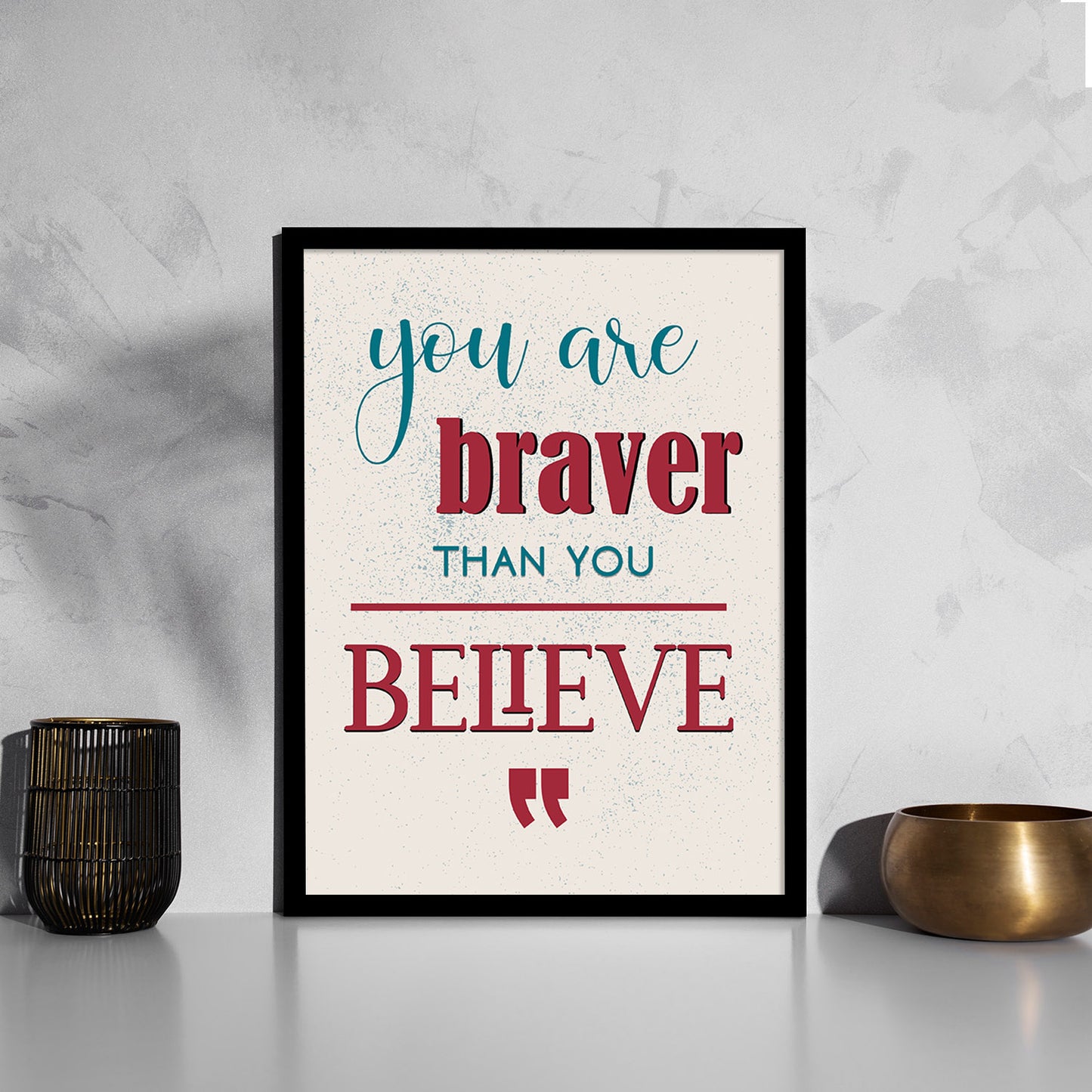 Timeless Inspirational Quotes in Premium Frames