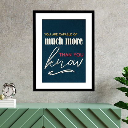 Motivational Framed Quotes for an Empowering Environment