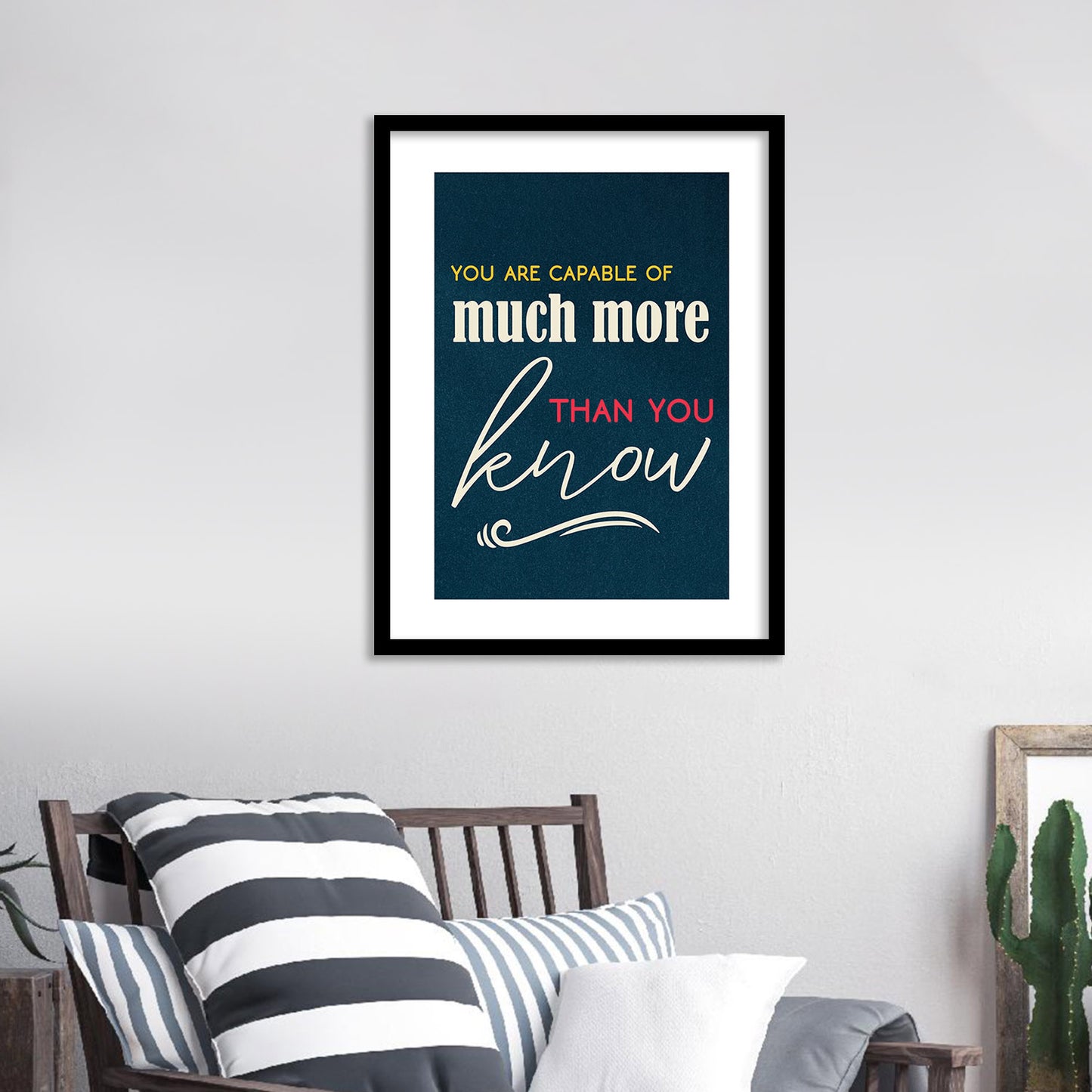 Motivational Framed Quotes for an Empowering Environment