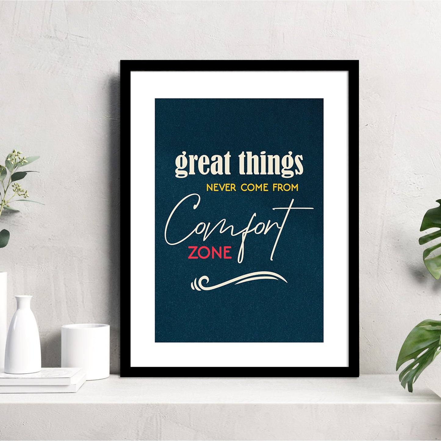 Motivational Framed Quotes for an Empowering Environment