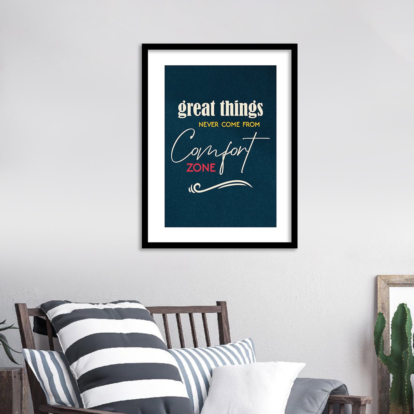 Motivational Framed Quotes for an Empowering Environment