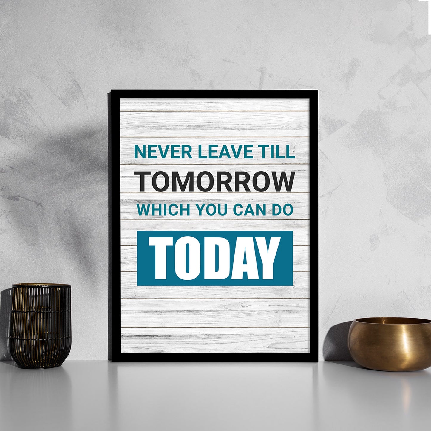 Motivational Framed Quotes for an Empowering Environment