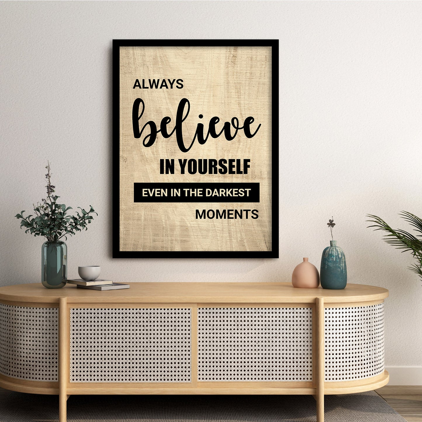 Motivational Framed Quotes for an Empowering Environment