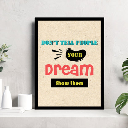 Motivational Framed Quotes for an Empowering Environment