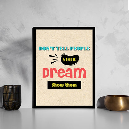 Motivational Framed Quotes for an Empowering Environment